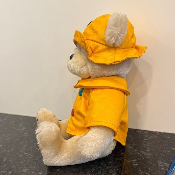 Brass Button Bear Collection-Pickford Bears-Harper with Rain Coat Bear Plush - Picture 4 of 11